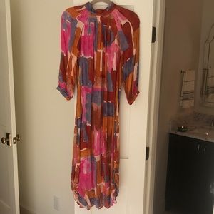 Anthropologie midi dress